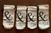 . Canvas Wine Bags