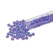 6/0 Czech Seed Beads  - Aqua Pink Lined (Color #61016) 20 Gram Tube