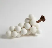 Bella Italian Alabaster Marble Grape Sculpture