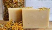 Calendula goats milk soap