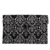 Black Damask - Fabric Envelope