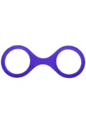 Merci Silicone Play Cuffs - Purple - SecretsBoutiques.com
