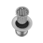 Bar Sink Strainer Deep Cup 2-7/8 Inch Caramel Bronze Brass