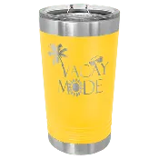 16 oz. Stainless Steel Pint with Slider Lid