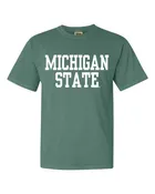 Michigan State University Comfort Colors Garment Dyed Heavyweight Short Sleeve Tee