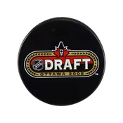 2008 NHL Draft Unsigned Logo Hockey Puck