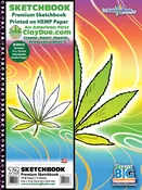 Big Leaf Hemp 72 Sheet Premium Sketchbook 9” x 12”
