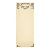 Carpe Diem Skinny Notebook — Modern Vintage