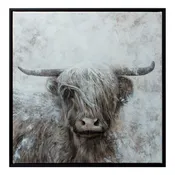 Framed Animal Print 20.5”SQ Canvas