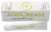 AneCream 4% Lidocaine Topical Anesthetic Cream 15 gm