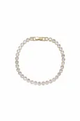 18K Plated Tennis Bracelet