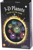 3D Glow Hanging Planets