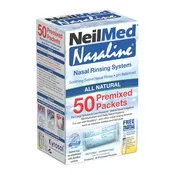 Nasaline® Salt – Box of 50 Premixed Saline Packets