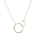 16" Gold Filled Strong Link Circle Necklace