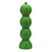 Addison Ross Lacquer Bobbin Salt/Pepper Mill Grinder, Leaf Green