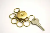 A+F-Brass Octopus Key Holder