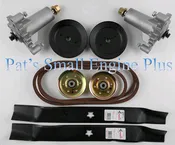 42" Ayp, Craftsman, Husqvarna, Poulan Mulching Blade Deck Rebuild Kit w/88" Belt - DECKIT108