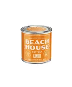 Beach House Soy Candle - Happy Place Collection: 1/2 Pint / Cotton Wick