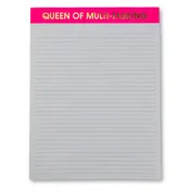 Queen Of Multi-tasking - Large Notepad