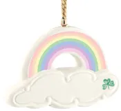 Belleek Christmas Ornament - Irish - Rainbow - 4658