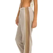 AV Five Stripe Sweatpant, Tan