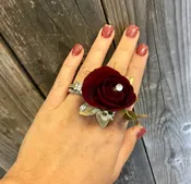 FLORAL RING BLING