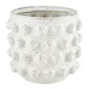 47th & Main (Creative Brands) - White Dot Pot - Large