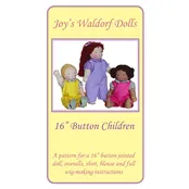 16" Button Children Pattern - Joy's Waldorf Dolls