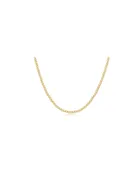 15" Choker Beaded - Classic Gold 3mm