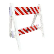 A-Frame Skate Obstacle: Construction Sign
