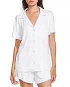 Eberjey Gisele TENCEL™ Modal Rib Relaxed Short PJ Set