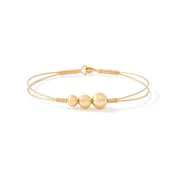 A Love The Remains Bracelet - 14K Gold Artist Wire