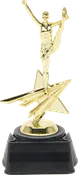 Cheer Star Figure Trophy 8 1/4" — The Trophy Case