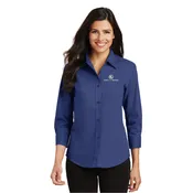 Ladies 3/4-Sleeve Easy Care Shirt