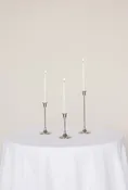 Classic Candlesticks Set of 3 (Silver)