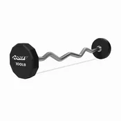 100 LB. EZ CURL FIXED BARBELL