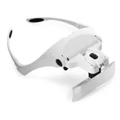[Ships from USA] Magnifying Glasses LED Lighted Headband Magnifier Lamp