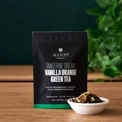 August Uncommon Tea Tangerine Dream - Vanilla Orange Green Tea
