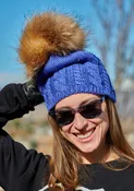 Betty (Big Pom) Hat