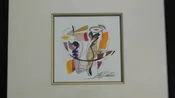 Alfred Gockel, Beautiful Framed Art, Signed, 25.25" x 25.5, PA5481