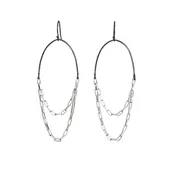 box chain earrings