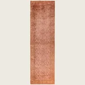 Beige Traditional Samsara Wool Runner - 3' x 10'6"