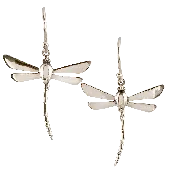 Swing Tail Dragonfly Earrings