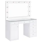 Acena Makeup Vanity Table with LED Mirror