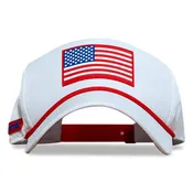 American Flag Patch Weekender Performance Snapback Hat