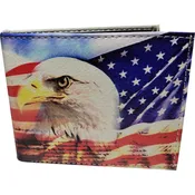 Eagle Bi-Fold Vegan Leather Wallet