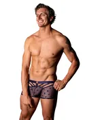 Male Power Love Star Mini Short with Ring