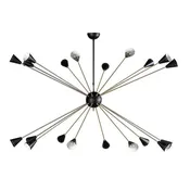 20 Light Stilnovo Sputnik Chandelier - Large