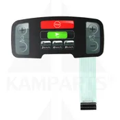 12 Pin, Activity Zone Overlay and Keypad for LifeFitness 95T