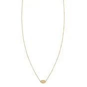 14K Gold Evil Eye Necklace